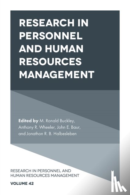  - Research in Personnel and Human Resources Management