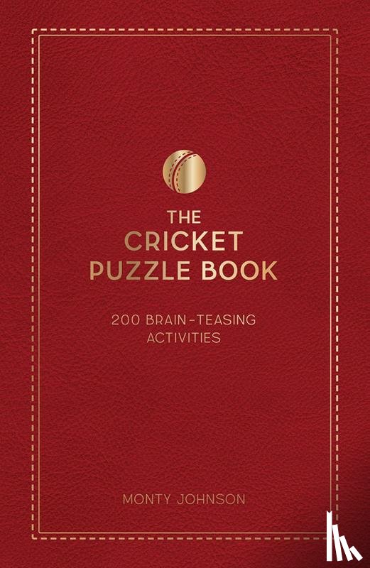 Johnson, Monty - The Cricket Puzzle Book