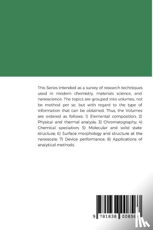 Barron, Andrew, Garcia Piantanida, Alejandra - Physical Methods in Chemistry and Nano Science. Volume 3