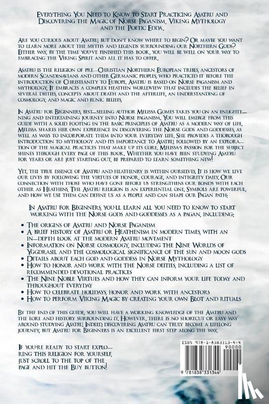 Gomes, Melissa - Asatru For Beginners