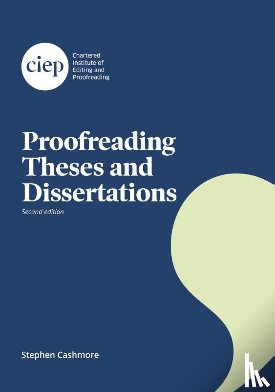 Cashmore, Stephen - Proofreading Theses and Dissertations