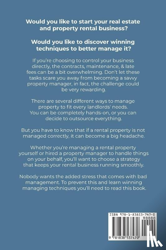 Parker, Kenneth - Managing Rental Properties - rental property management 101 learn how to own rental real estate, manage & start a rental property investing business. make passive income from your investment today