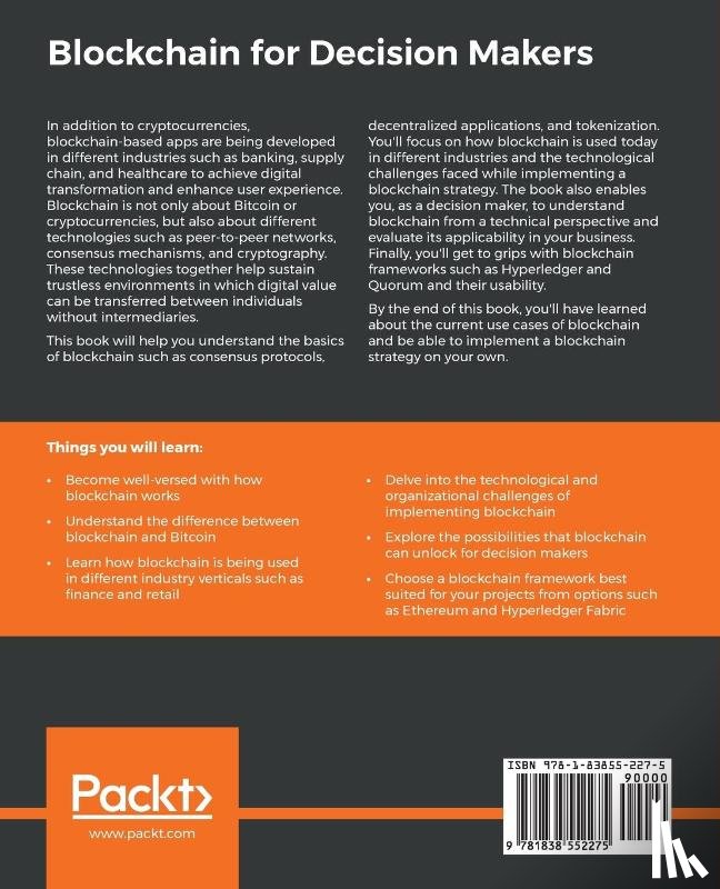 Tormen, Romain - Blockchain for Decision Makers