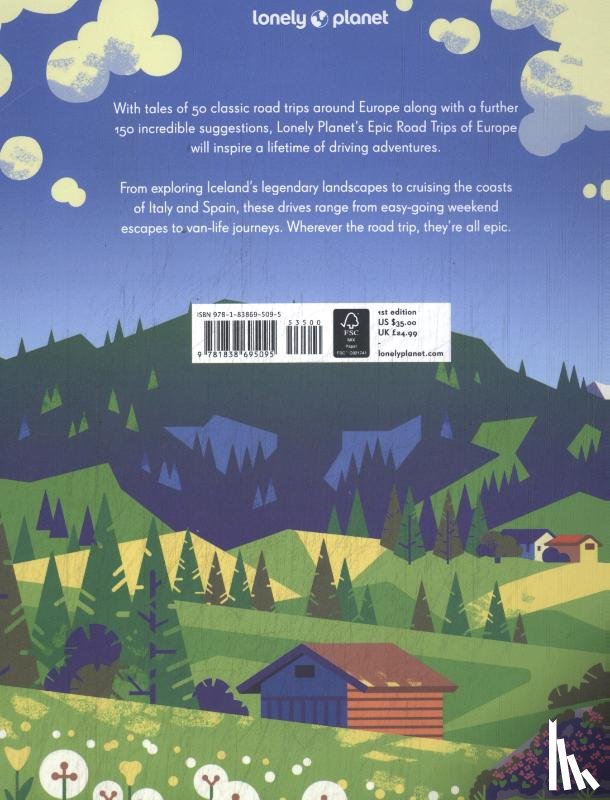 lonely planet - Lonely Planet Epic series Drives of Europe