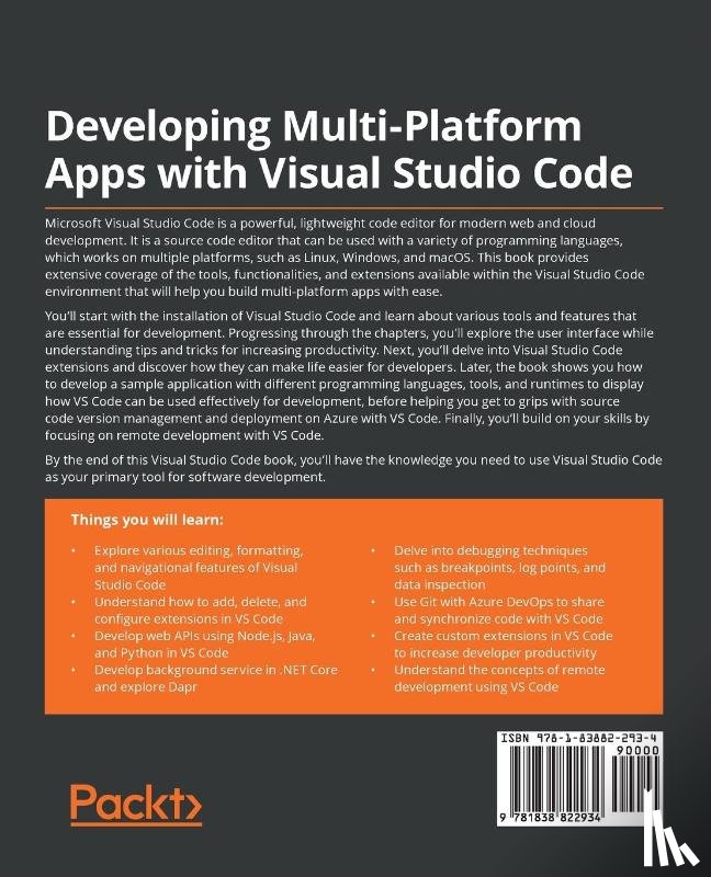 Mehboob Ahmed Khan, Ovais, Habib, Khusro - Developing Multi-Platform Apps with Visual Studio Code