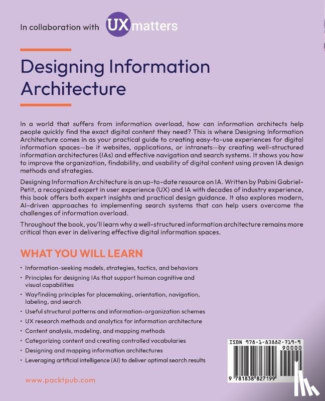 Gabriel-Petit, Pabini - Designing Information Architecture
