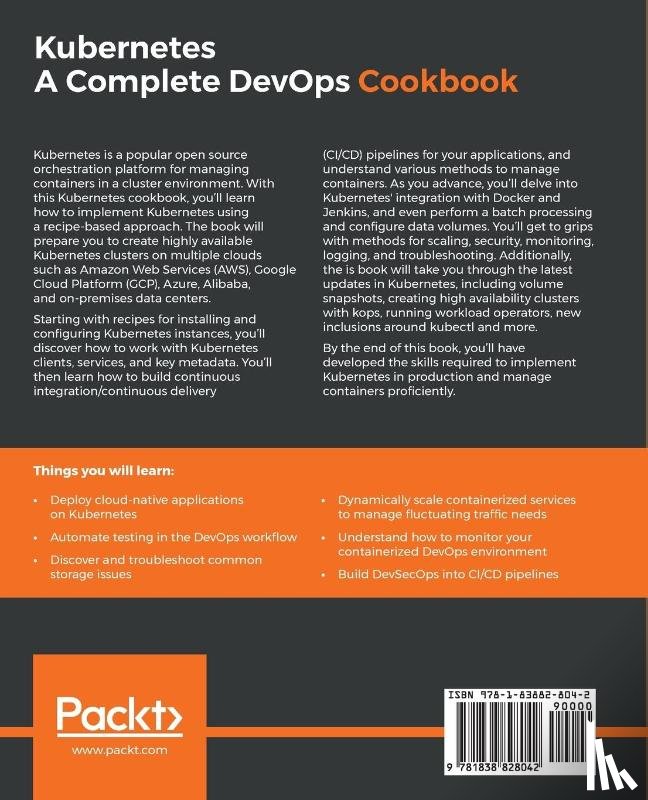 Karslioglu, Murat - Kubernetes - A Complete DevOps Cookbook