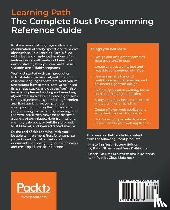 Sharma, Rahul, Kaihlavirta, Vesa, Matzinger, Claus - The The Complete Rust Programming Reference Guide
