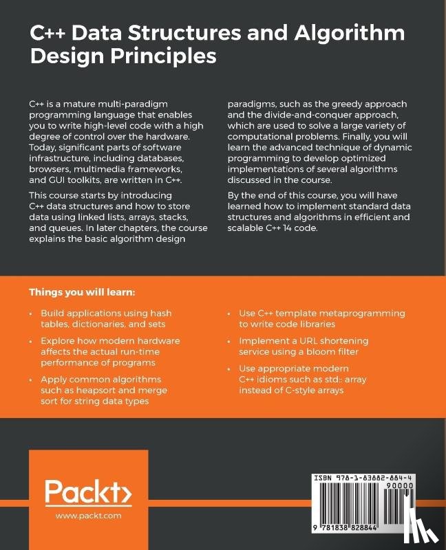 Carey, John, Doshi, Shreyans, Rajan, Payas - C++ Data Structures and Algorithm Design Principles