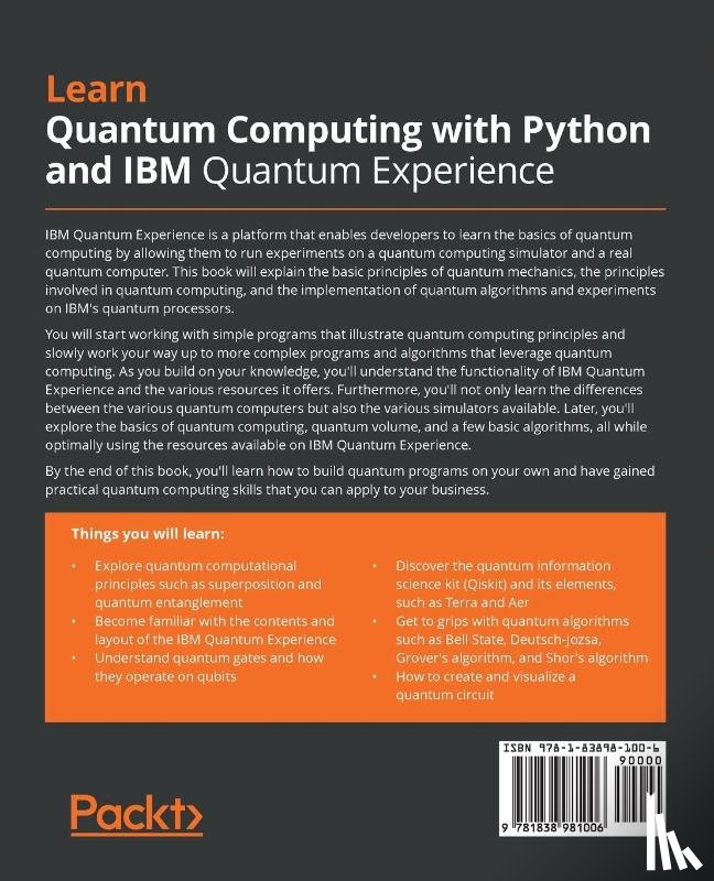 Loredo, Robert - Learn Quantum Computing with Python and IBM Quantum Experience