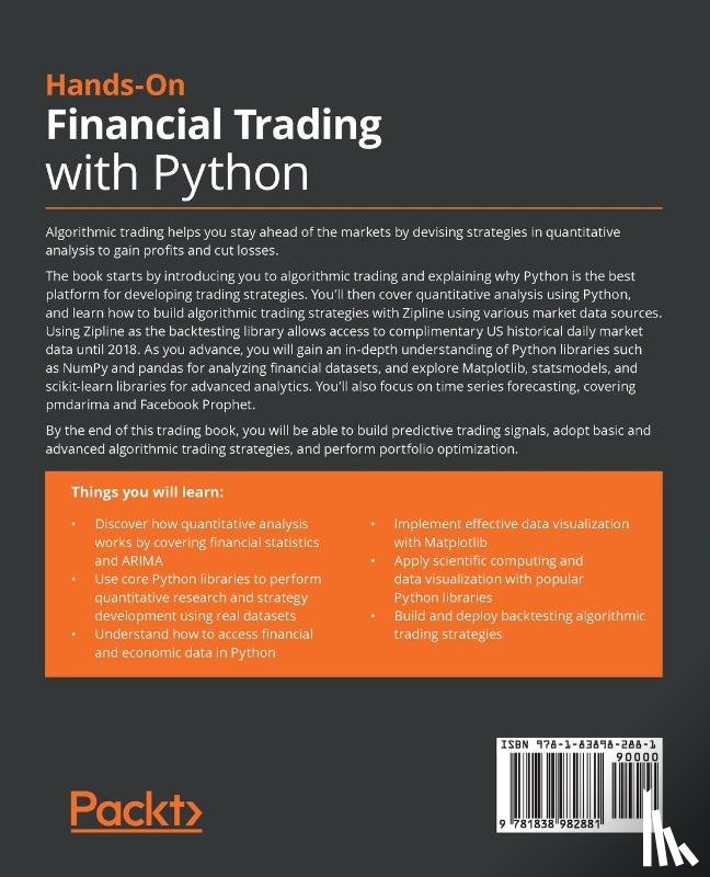 Pik, Jiri, Ghosh, Sourav - Hands-On Financial Trading with Python