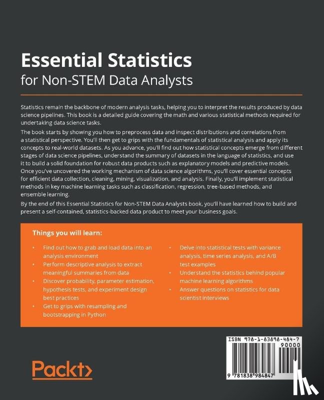 Li, Rongpeng - Essential Statistics for Non-STEM Data Analysts