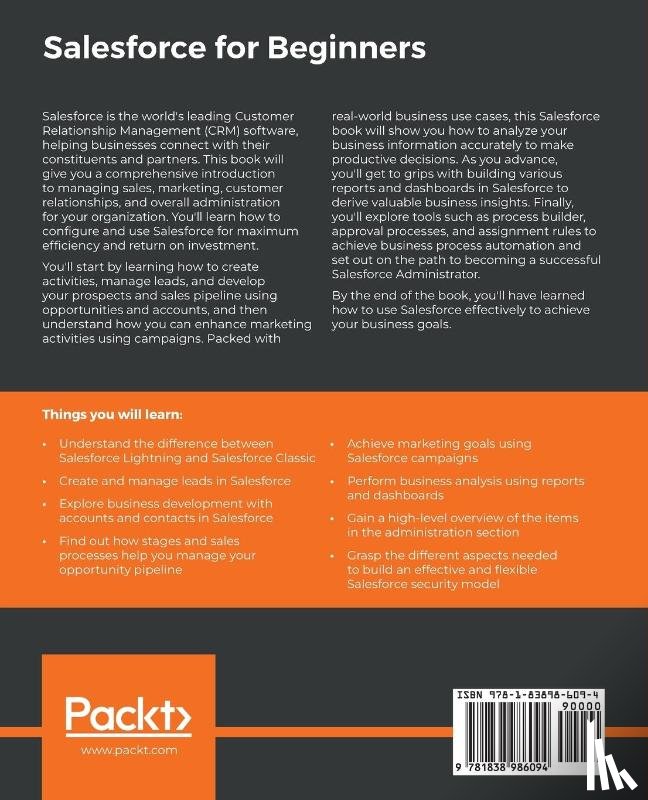 Shaalan, Sharif - Salesforce for Beginners