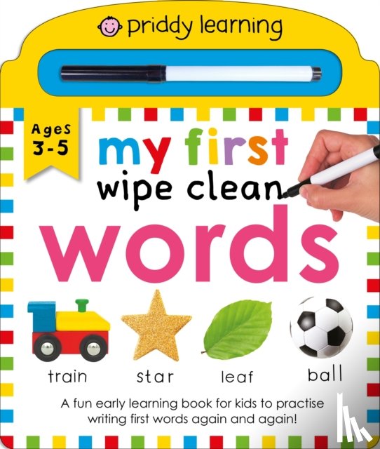 Books, Priddy, Priddy, Roger - My First Wipe Clean: Words