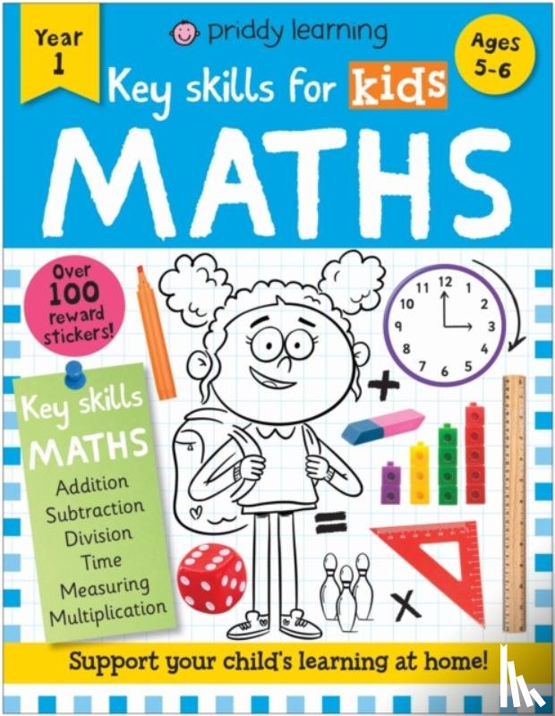 Books, Priddy, Priddy, Roger - Key Skills for Kids: Maths