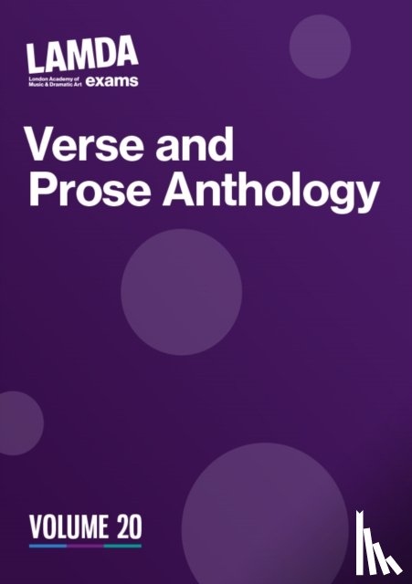 LAMDA Exams - LAMDA Verse and Prose Anthology: Volume 20