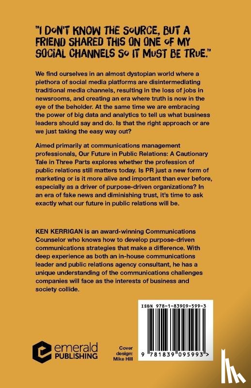 Kerrigan, Ken (New York University - Our Future in Public Relations