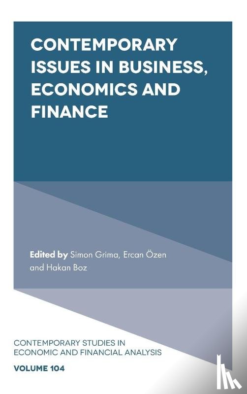  - Contemporary Issues in Business, Economics and Finance
