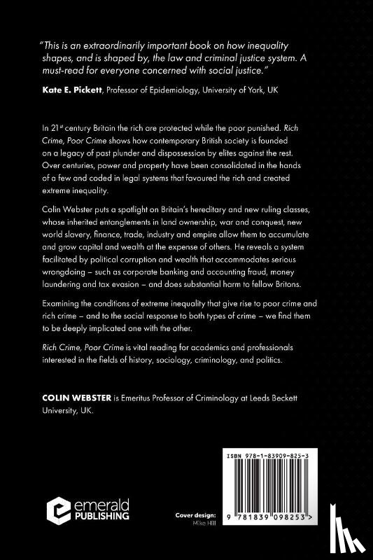 Webster, Colin (Leeds Beckett University - Rich Crime, Poor Crime