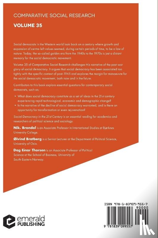  - Social Democracy in the 21st Century