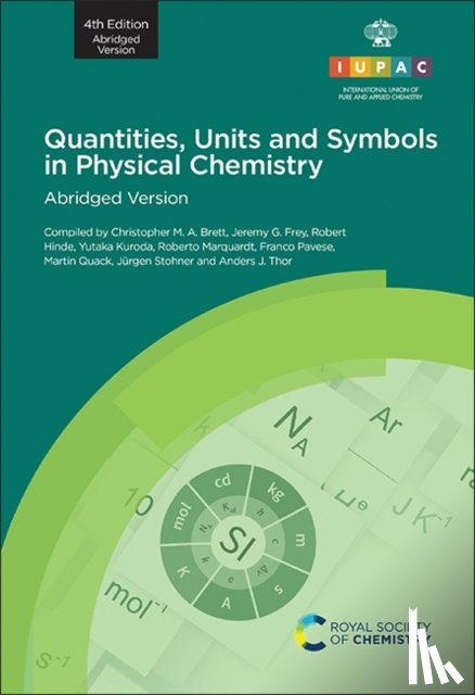  - Quantities, Units and Symbols in Physical Chemistry