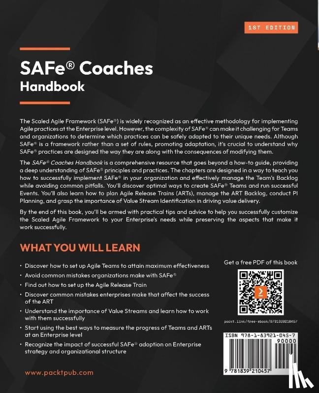 Wilmshurst, Darren, Quick, Lindy - SAFe® Coaches Handbook