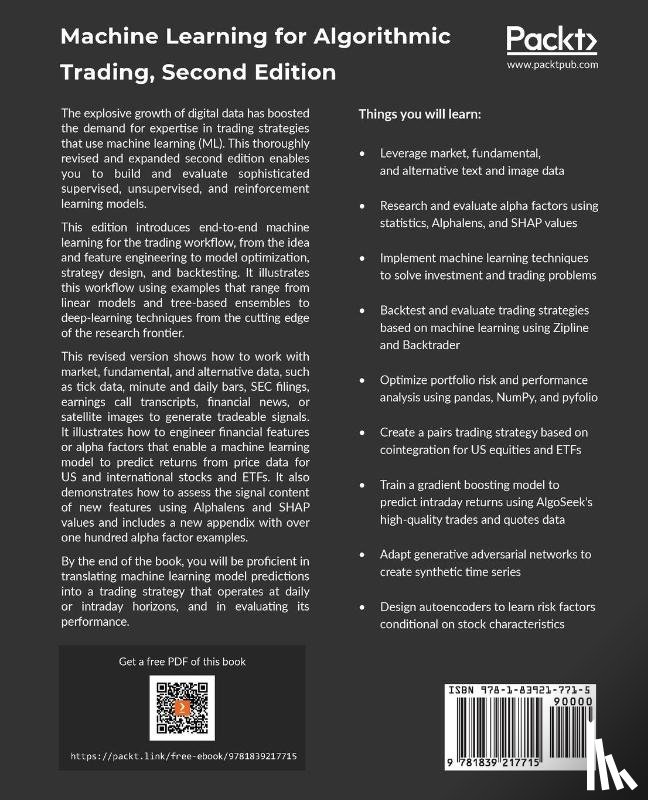 Jansen, Stefan - Machine Learning for Algorithmic Trading
