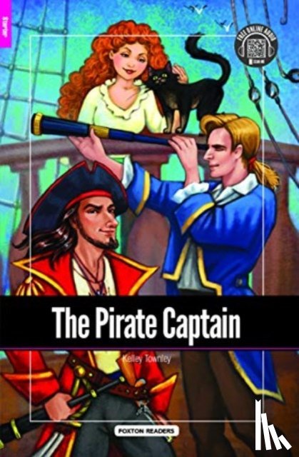 Books, Foxton - The Pirate Captain - Foxton Reader Starter Level (300 Headwords A1) with free online AUDIO