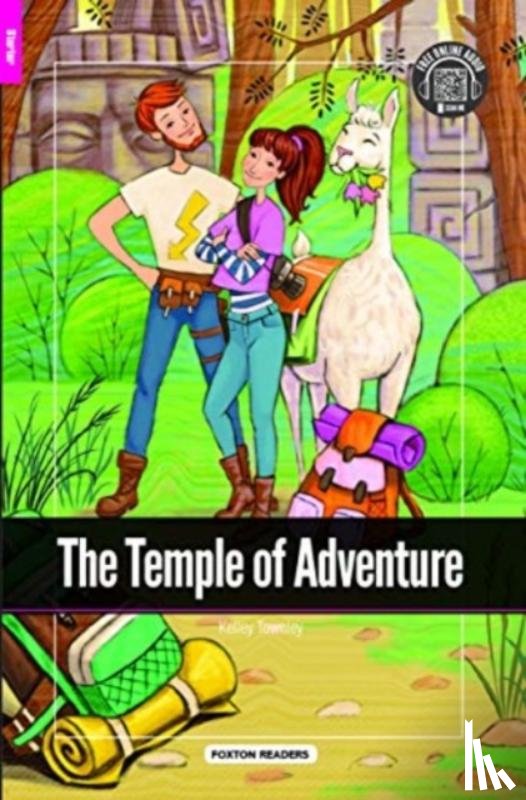 Books, Foxton - The Temple of Adventure - Foxton Reader Starter Level (300 Headwords A1) with free online AUDIO