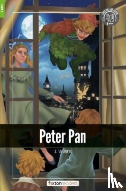 Books, Foxton - Peter Pan - Foxton Readers Level 1 (400 Headwords CEFR A1-A2) with free online AUDIO