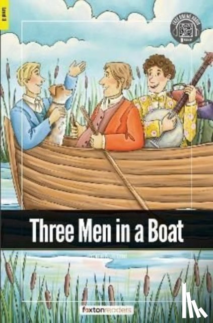 Books, Foxton - Three Men in a Boat - Foxton Readers Level 3 (900 Headwords CEFR B1) with free online AUDIO