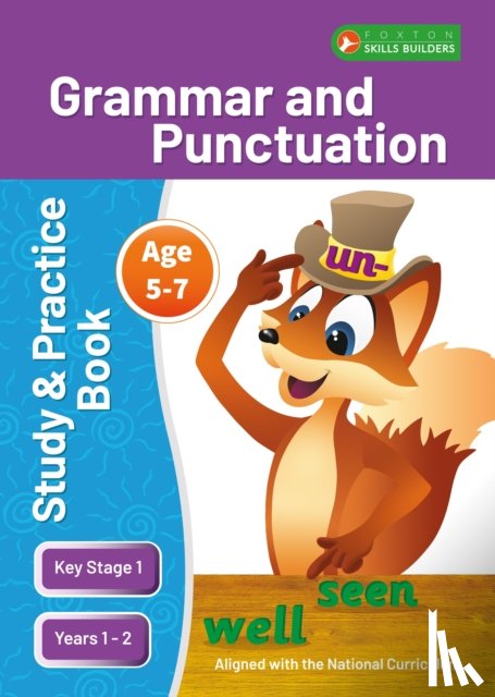 Books, Foxton - KS1 Grammar & Punctuation Study and Practice Book for Ages 5-7 (Years 1 - 2) Perfect for learning at home or use in the classroom
