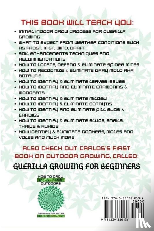 M Villalobos, Carlos - How to Grow Marijuana Outdoors