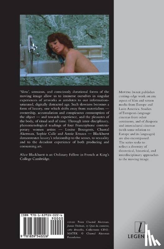 Blackhurst, Alice - Luxury, Sensation and the Moving Image