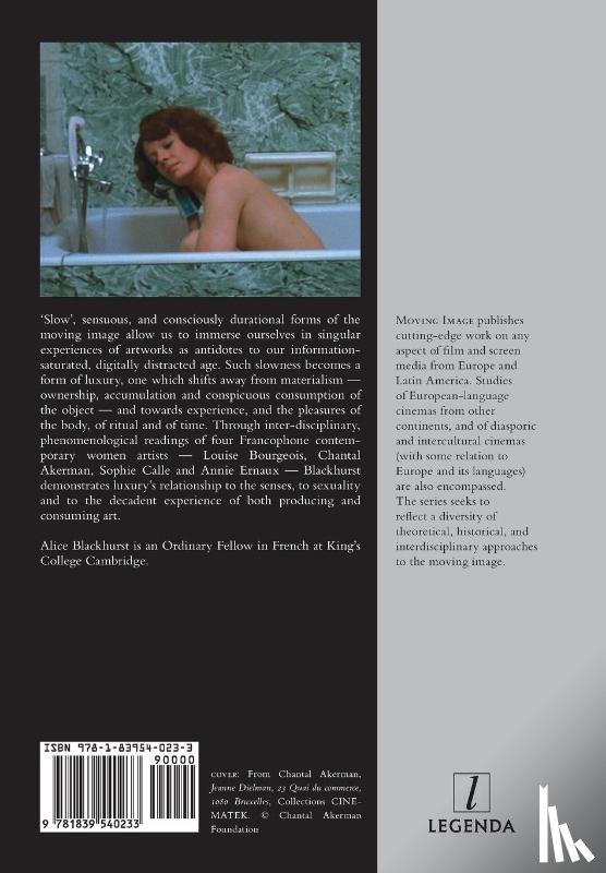 Blackhurst, Alice - Luxury, Sensation and the Moving Image