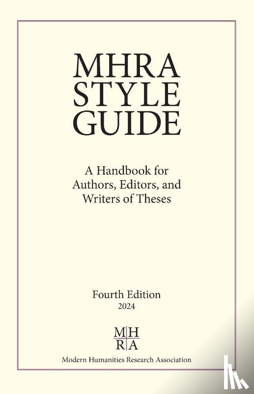 - MHRA Style Guide