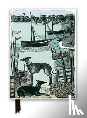 Flame Tree Studio - Angela Harding: Harbour Whippets (Foiled Journal)