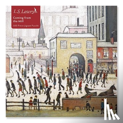 Flame Tree Studio - Adult Jigsaw Puzzle L.S. Lowry: Coming from the Mill (500 pieces)