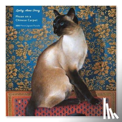 Flame Tree Studio - Adult Jigsaw Puzzle Lesley Anne Ivory: Phuan on a Chinese Carpet (500 pieces)