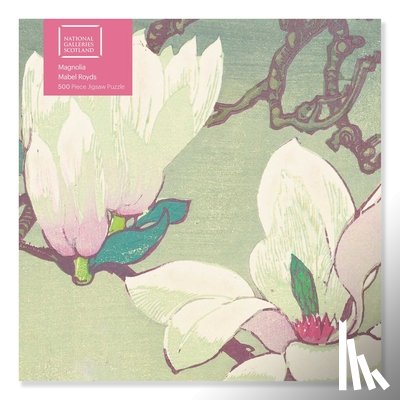 Flame Tree Studio - Adult Jigsaw Puzzle NGS: Mabel Royds: Magnolia (500 pieces)
