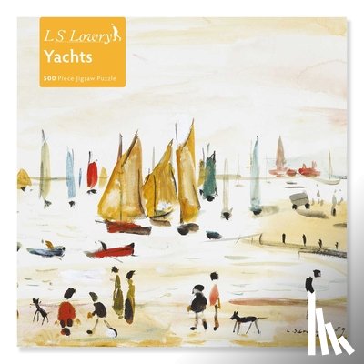 Flame Tree Studio - Adult Jigsaw Puzzle L.S. Lowry: Yachts (500 pieces)