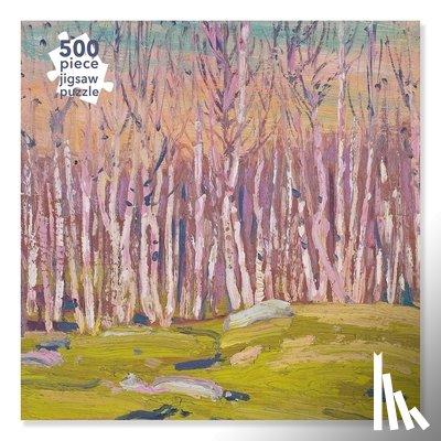 Flame Tree Studio - Adult Jigsaw Puzzle Tom Thomson: Silver Birches (500 pieces)