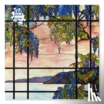 Flame Tree Studio - Adult Jigsaw Puzzle Tiffany Studios: View of Oyster Bay (500 pieces)