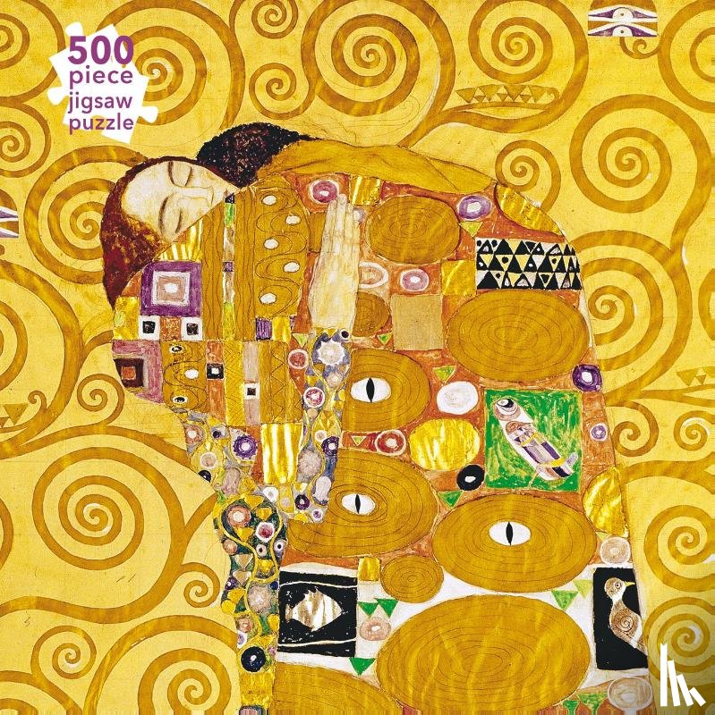 Flame Tree Studio - Adult Jigsaw Puzzle Gustav Klimt: Fulfilment (500 pieces)