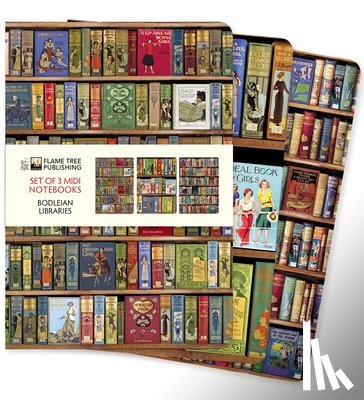 Flame Tree Studio - Bodleian Libraries Set of 3 Midi Notebooks