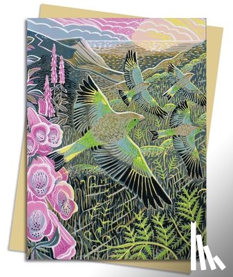 Flame Tree Studio - Annie Soudain: Foxgloves and Finches Greeting Card Pack