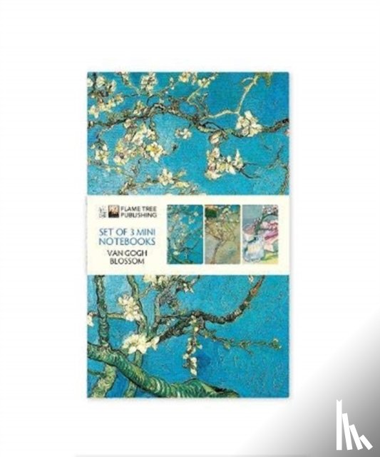 Flame Tree Studio - Vincent van Gogh: Blossom Set of 3 Mini Notebooks