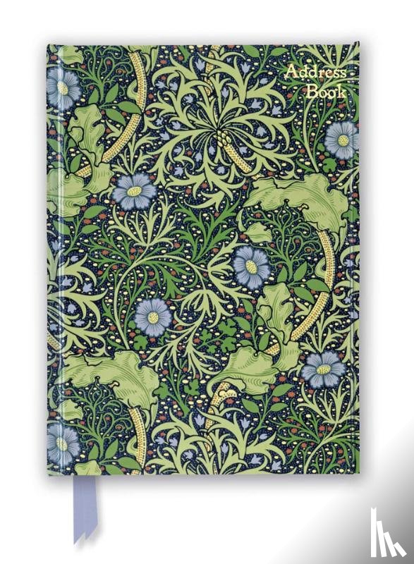 Flame Tree Studio - William Morris: Seaweed (Address Book)