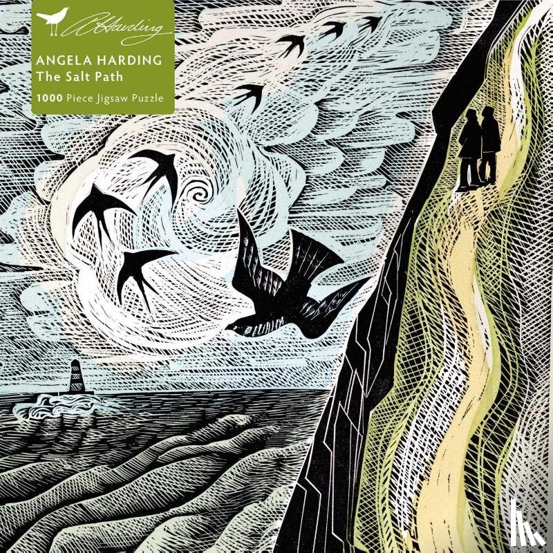 Flame Tree Studio - Adult Jigsaw Puzzle Angela Harding: Cornish Path