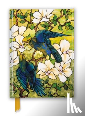 Flame Tree Studio - Louis Comfort Tiffany: Hibiscus and Parrots (Foiled Journal)